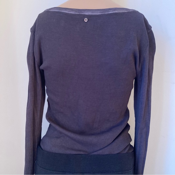 Women's Long Sleeve Top - dark grey - Picture 2 of 8